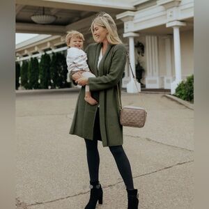 Chloe Chunky Cardigan Sweater - Oat